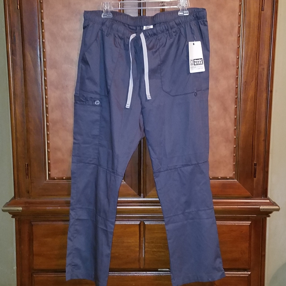 NWT Wonder Wink scrub pants petite L